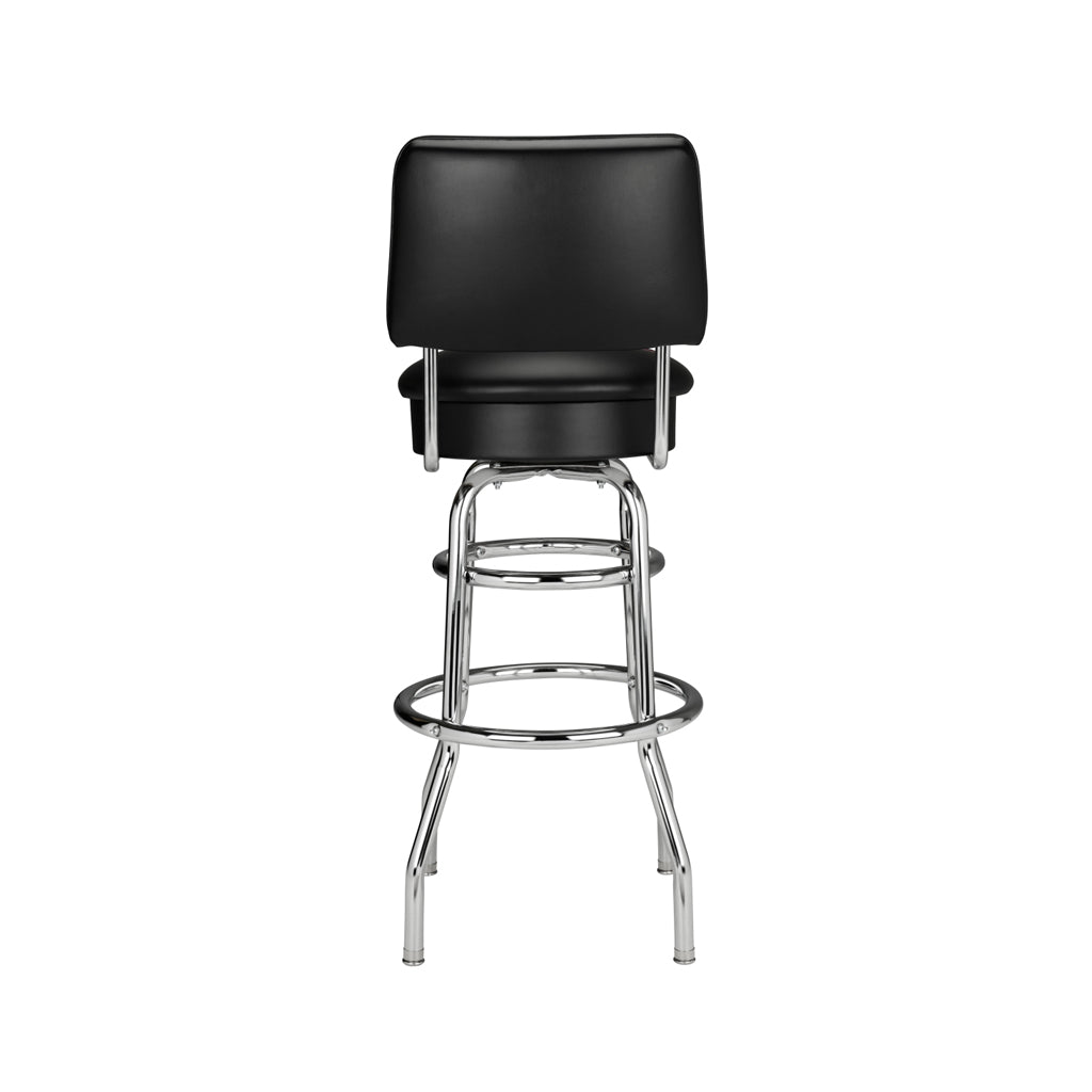 34-inch Fender High-end Vegan Leather Bar Stool for Home, Office, or Studio
