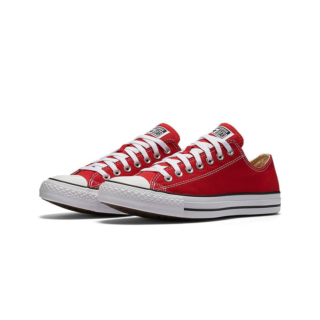 Red Converse Chuck Taylor All Star Ox Classic Sneakers