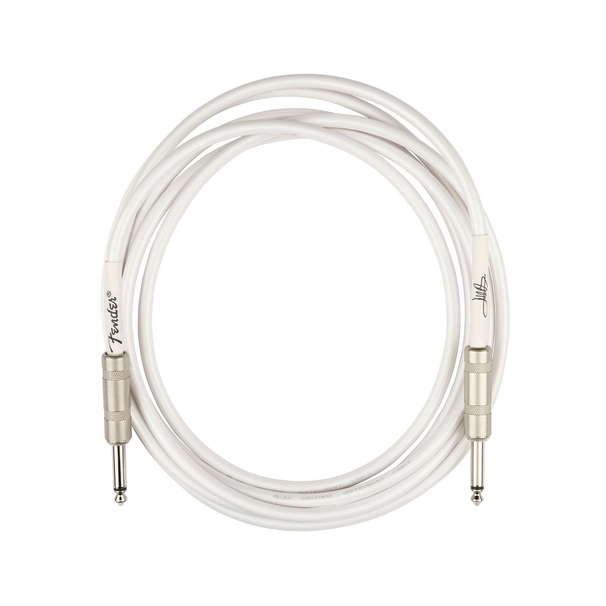 Fender Juanes Professional 10 - foot Instrument Audio Cable in Stunning Luna White Shade