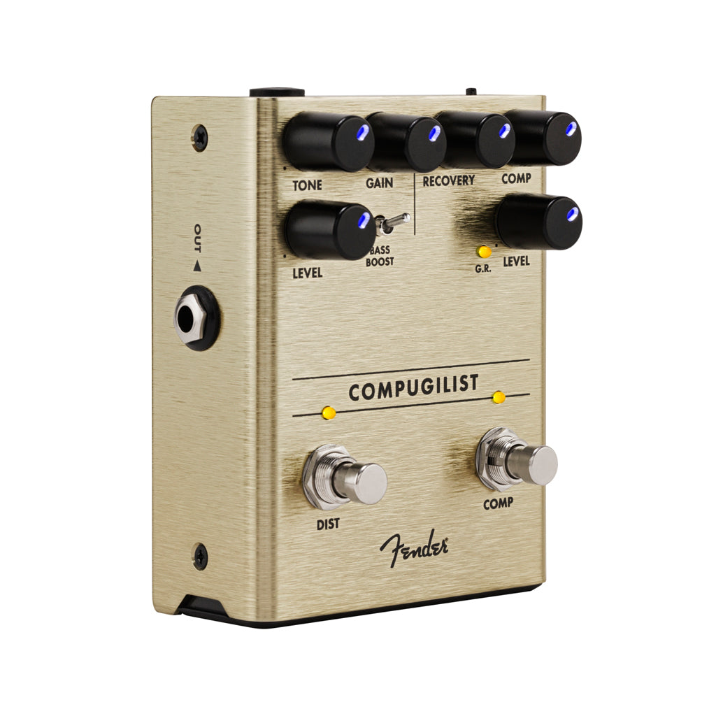 Fender All - Analog Compugilist Guitar Effects Pedal for Compression & Distortion