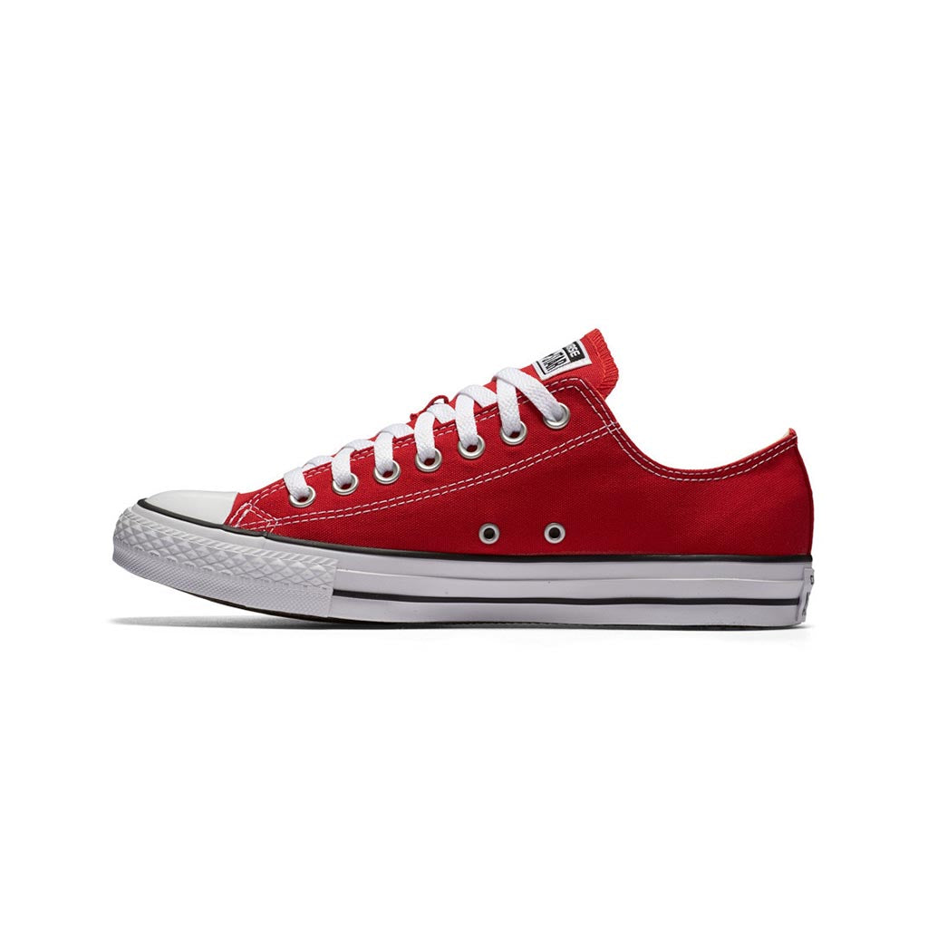 Red Converse Chuck Taylor All Star Ox Classic Sneakers