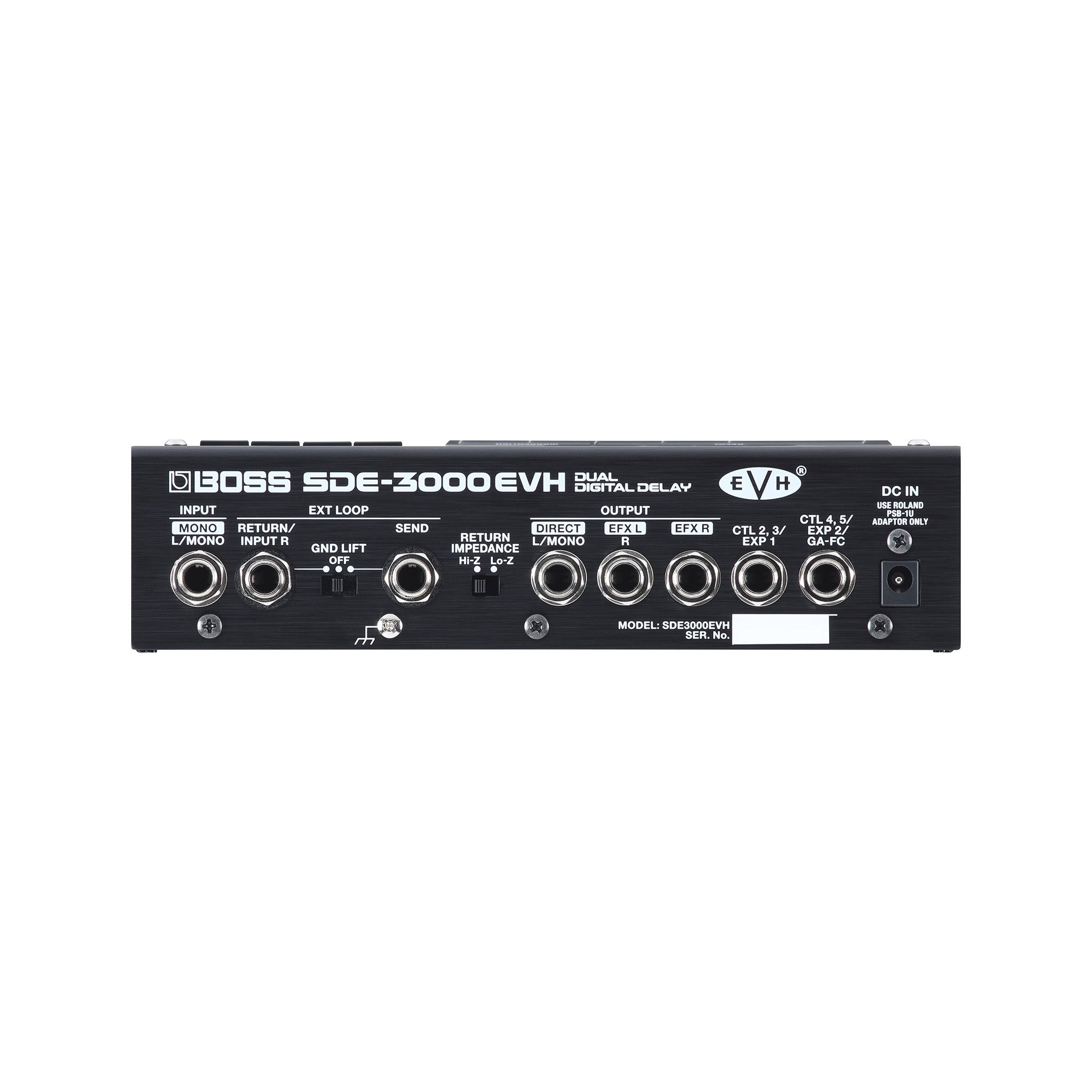 BOSS EVH SDE - 3000EVH Premium Dual Digital Delay Guitar Effects Pedal