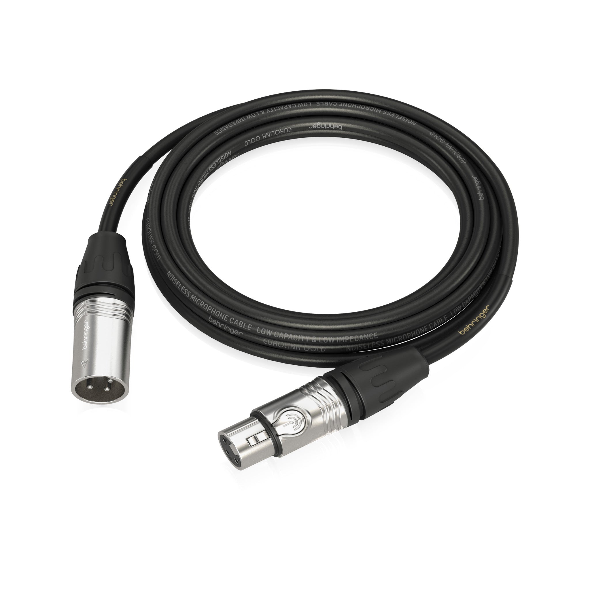 Behringer Professional GMC600 XLR Female to XLR Male Microphone Audio Cable with a Length of 19.7 Feet