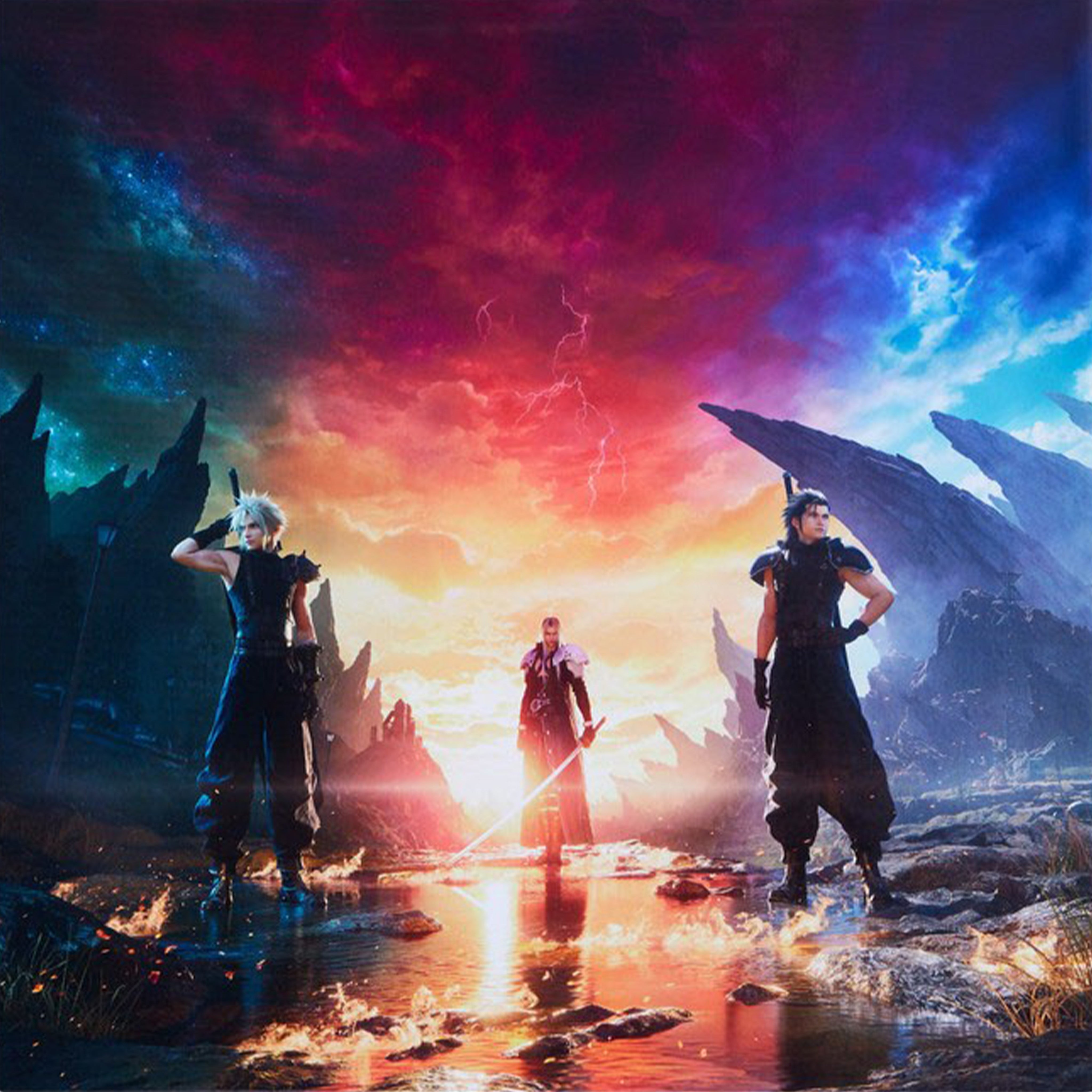 Limited Edition Original Soundtrack Vinyl LP of Final Fantasy VII Rebirth by Various Artists