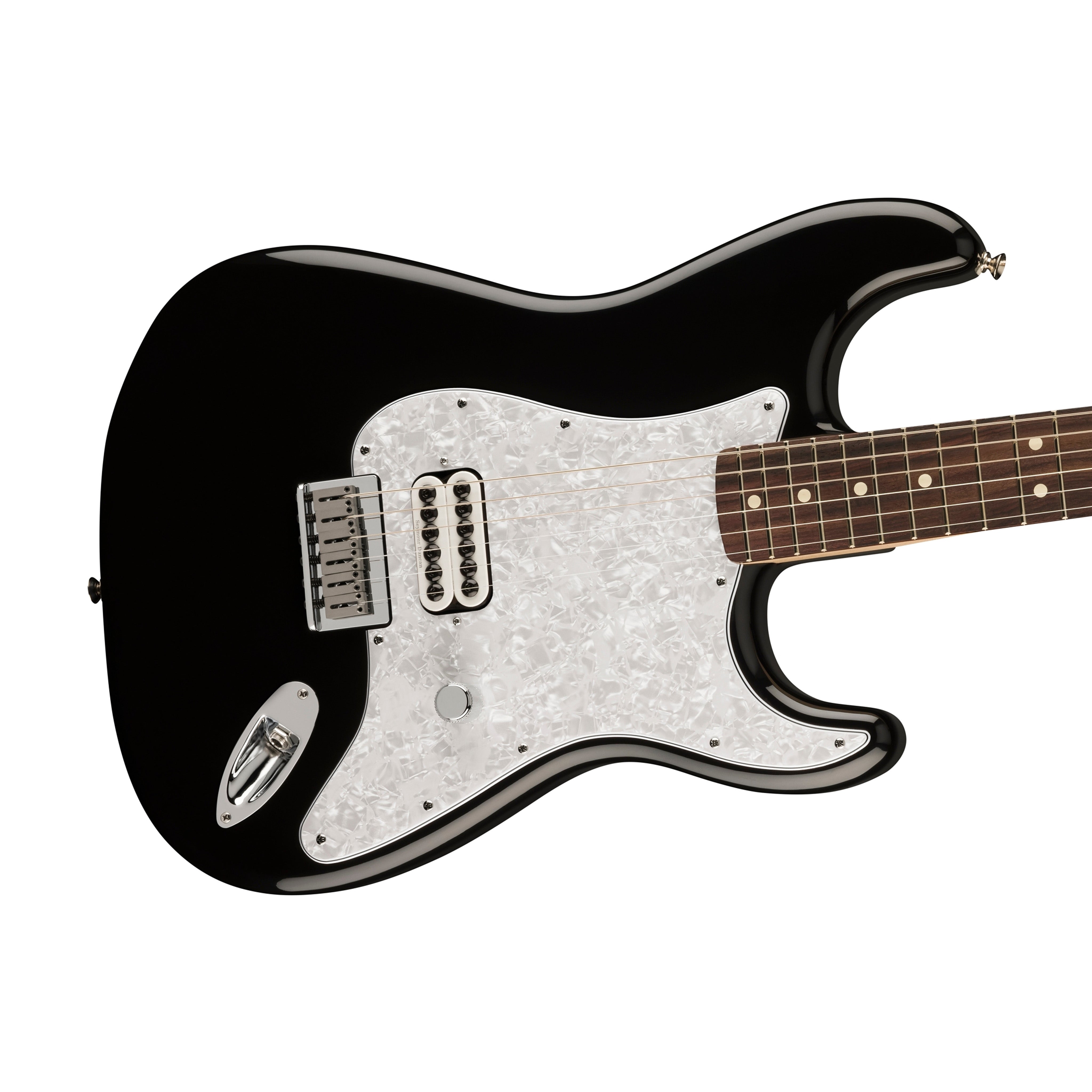 Limited Edition Fender Tom DeLonge Signature Stratocaster Electric Guitar, Rosewood Fingerboard, Black Finish