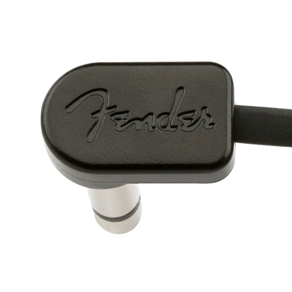 Large-Sized, Black Fender Blockchain Patch Cable Kit for Stompbox and Pedalboard Setup