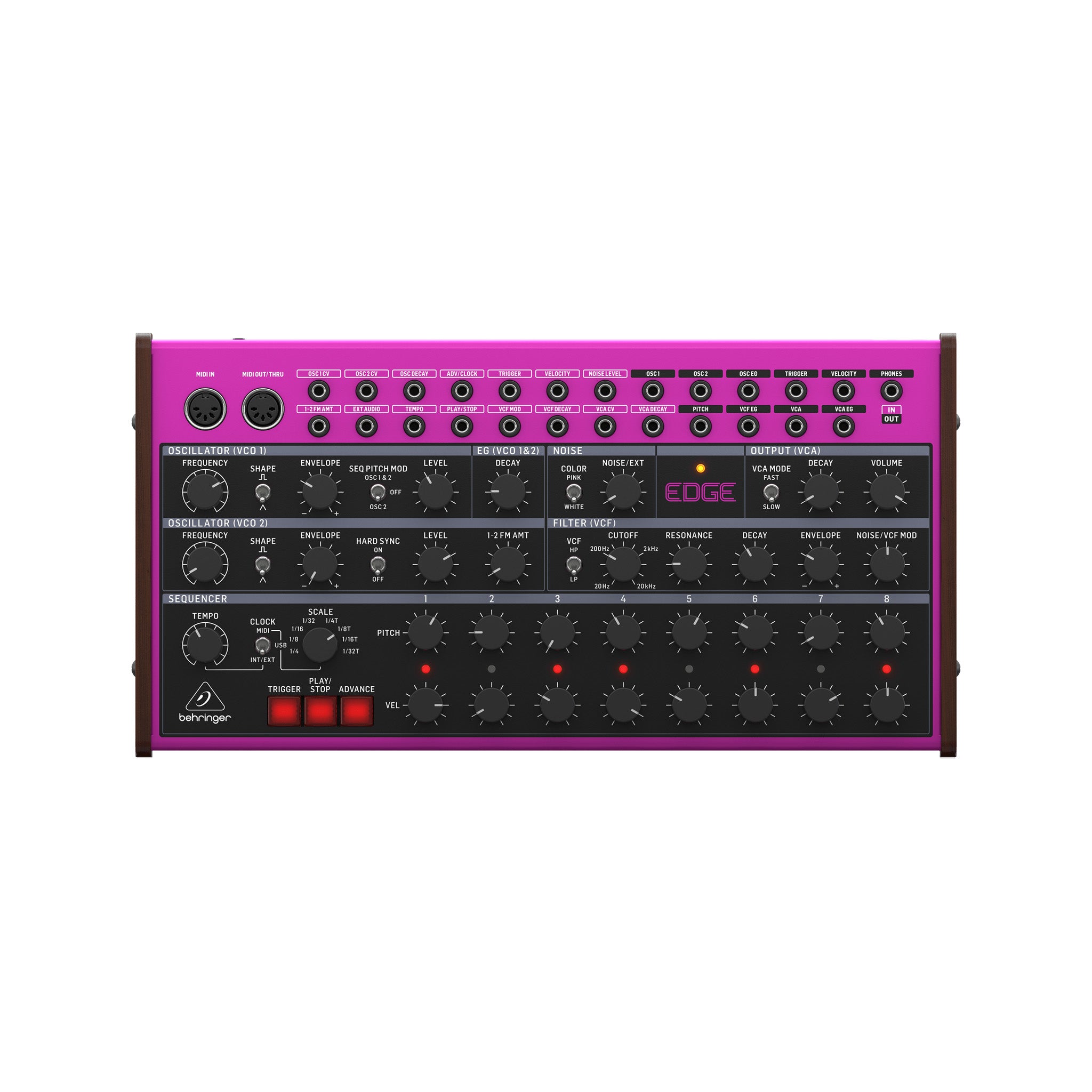 Behringer Edge: A Powerful Semi - Modular Analog Percussion Synthesizer for Beat - Making