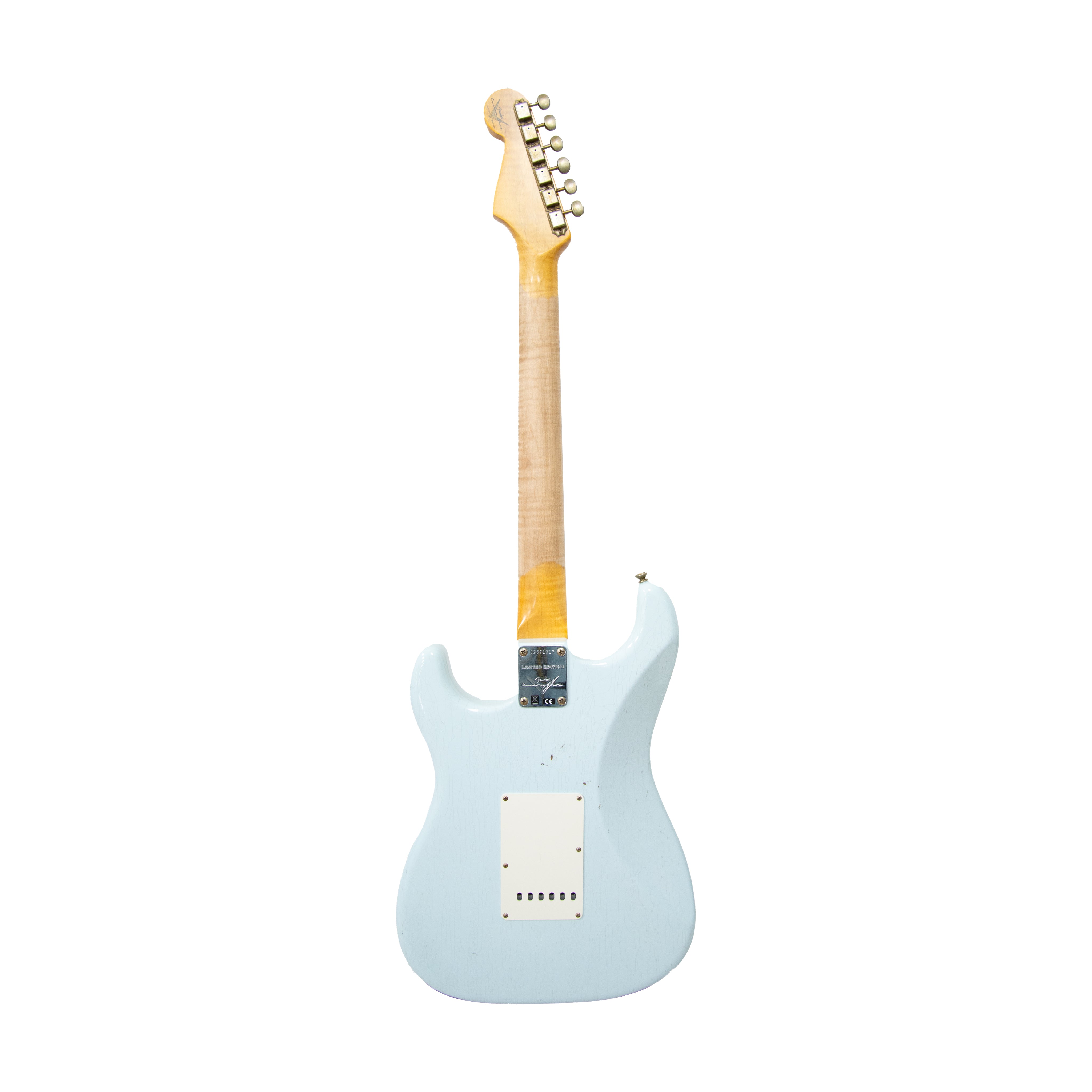 Fender Custom Shop Limited Edition 1959 Special Stratocaster Guitar for Journeymen with Super Faded Sonic Blue Finish