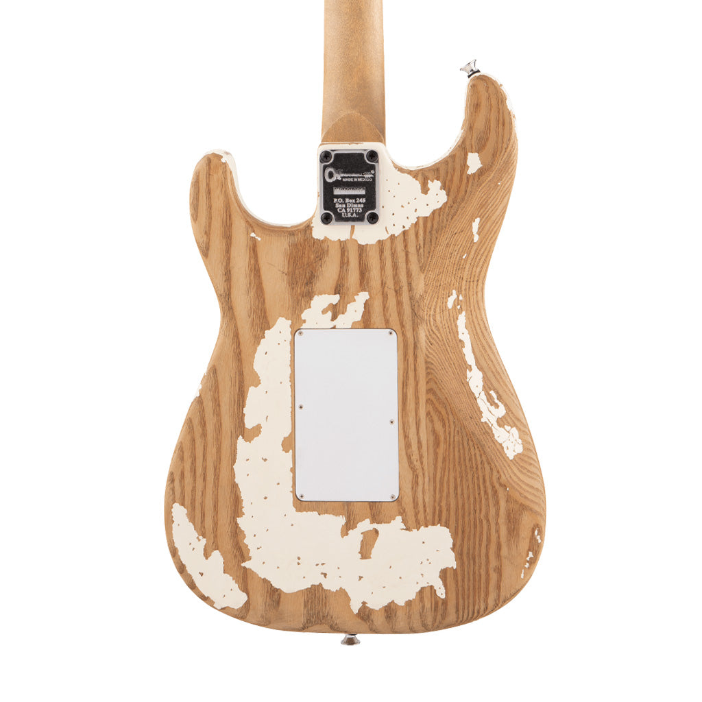 Charvel Limited Edition Henrik Danhage Signature Professional Modified Southern California Style 1 Electric Guitar in White Relic Finish