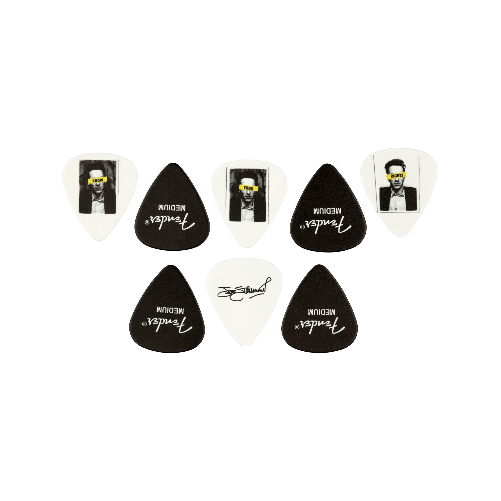 Fender 8-Pack Medium Joe Strummer Signature Pick Tin