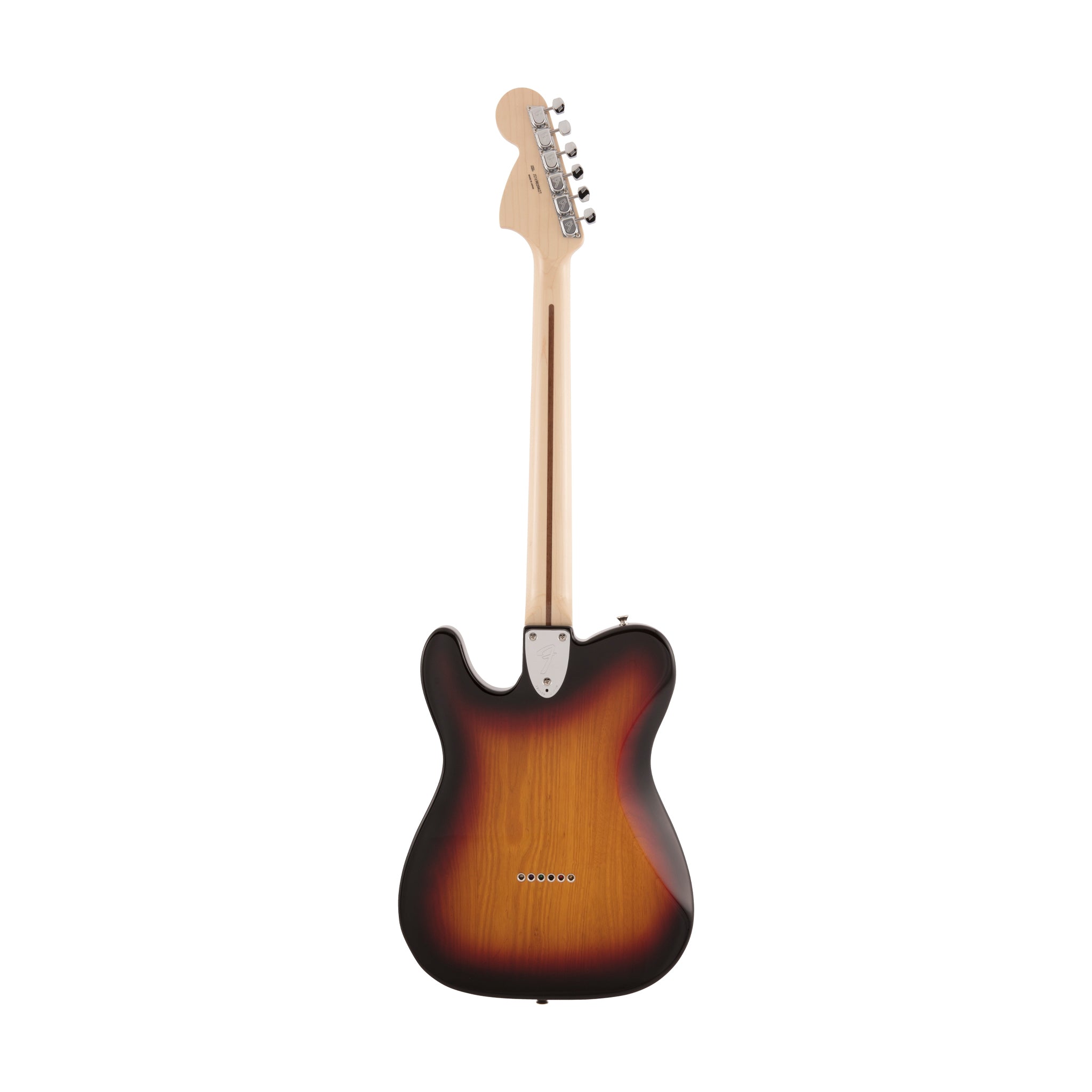 Fender Japan Traditional II 70s Deluxe Electric Telecaster Guitar with Maple Fingerboard in 3-Tone Sunburst Finish