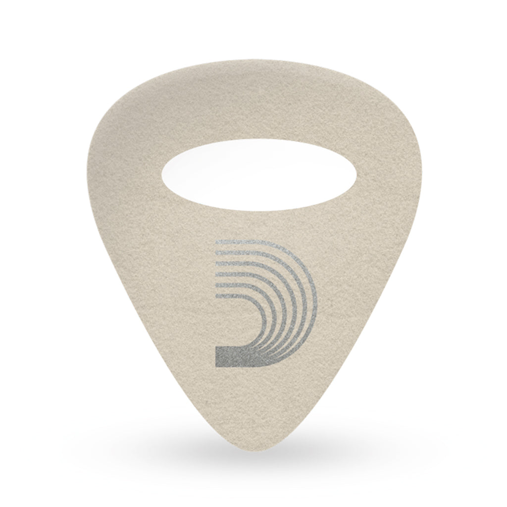 D'Addario 4-Pack Ukulele Felt Picks for Warm, Projected Tones